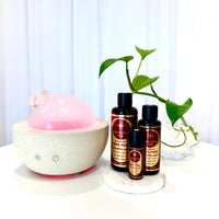 Thumbnail for Terrazzo Concrete Ultrasonic Essential Oil Diffuser with Glass Dome