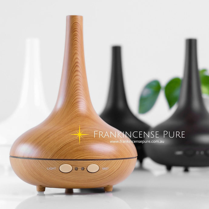 Ultrasonic Essential Oil Diffuser with 100% Pure Frankincense Oil