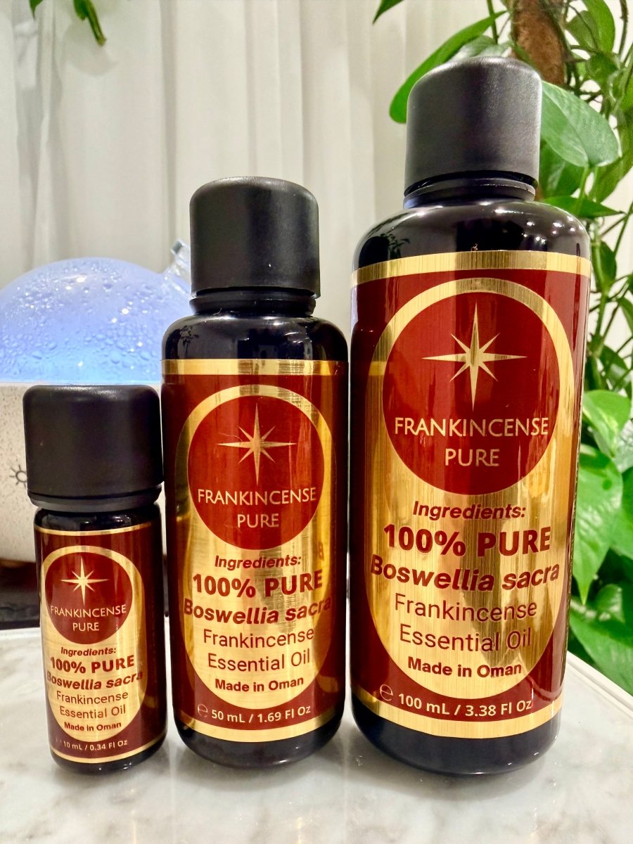 Frankincense Oil | Oman | Boswellia Sacra (100% Pure Essential Oil)