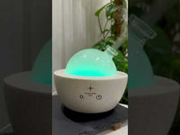 Terrazzo Concrete Ultrasonic Essential Oil Diffuser with Glass Dome