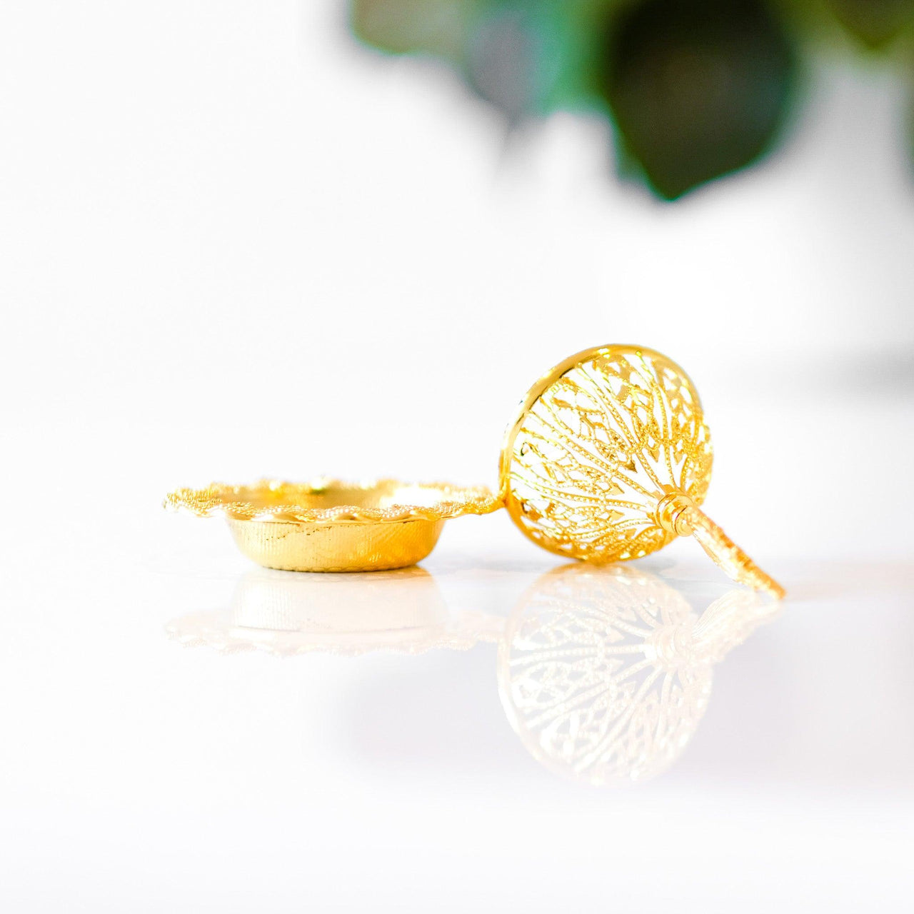 Stainless Steel Incense Burner (Mini Golden Dome)