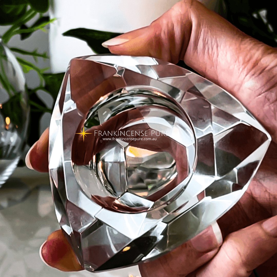 Tealight Holder | Crystal Glass