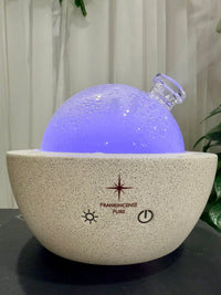 Thumbnail for Terrazzo Concrete Ultrasonic Essential Oil Diffuser with Glass Dome