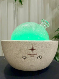 Thumbnail for Terrazzo Concrete Ultrasonic Essential Oil Diffuser with Glass Dome