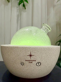 Thumbnail for Terrazzo Concrete Ultrasonic Essential Oil Diffuser with Glass Dome