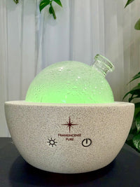 Thumbnail for Terrazzo Concrete Ultrasonic Essential Oil Diffuser with Glass Dome