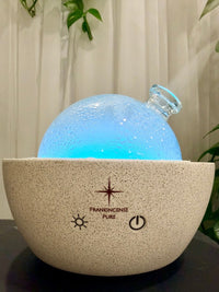 Thumbnail for Terrazzo Concrete Ultrasonic Essential Oil Diffuser with Glass Dome