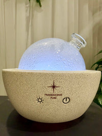 Thumbnail for Terrazzo Concrete Ultrasonic Essential Oil Diffuser with Glass Dome