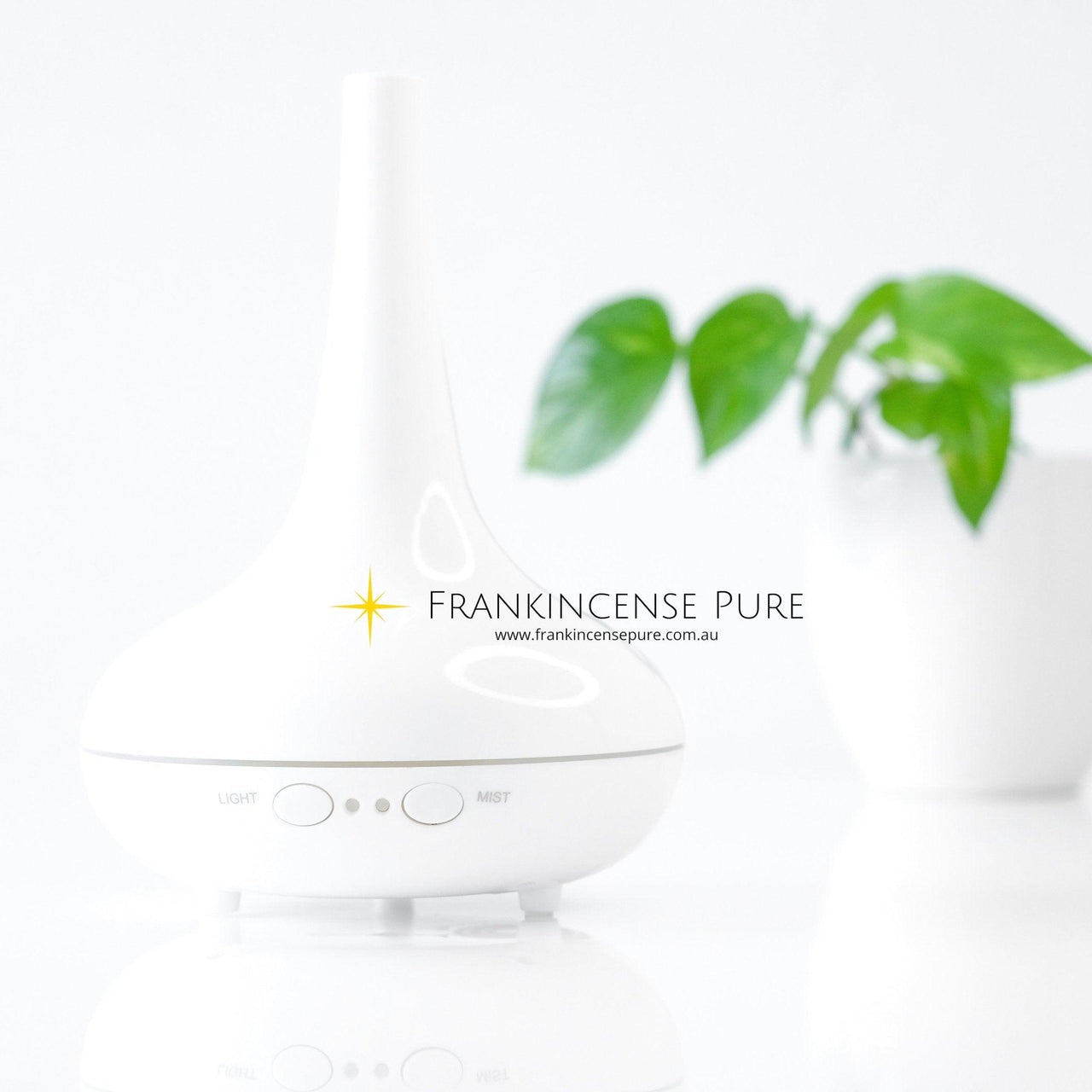Ultrasonic Essential Oil Diffuser with 100% Pure Frankincense Oil