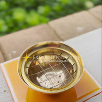 Brass Charcoal Incense Burner (Star Burner with Lid)