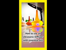 Load and play video in Gallery viewer, How to use an Ultrasonic Diffuser with Essential Oils (100% Pure Frankincense Essential Oil)
