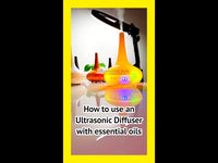 How to use an Ultrasonic Diffuser with Essential Oils (100% Pure Frankincense Essential Oil)